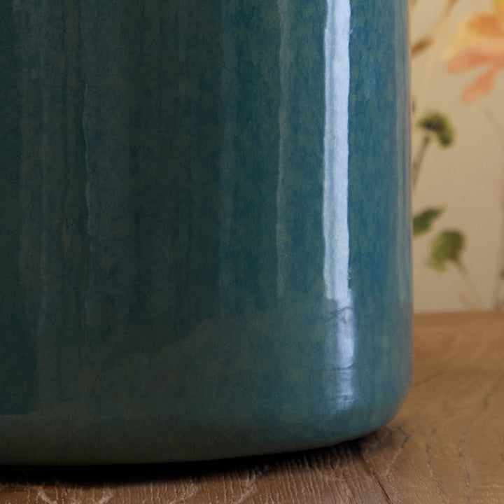 Elspeth Table Lampbase Aqua/Carrara Anna 25cm Lampshade Frost - image 4