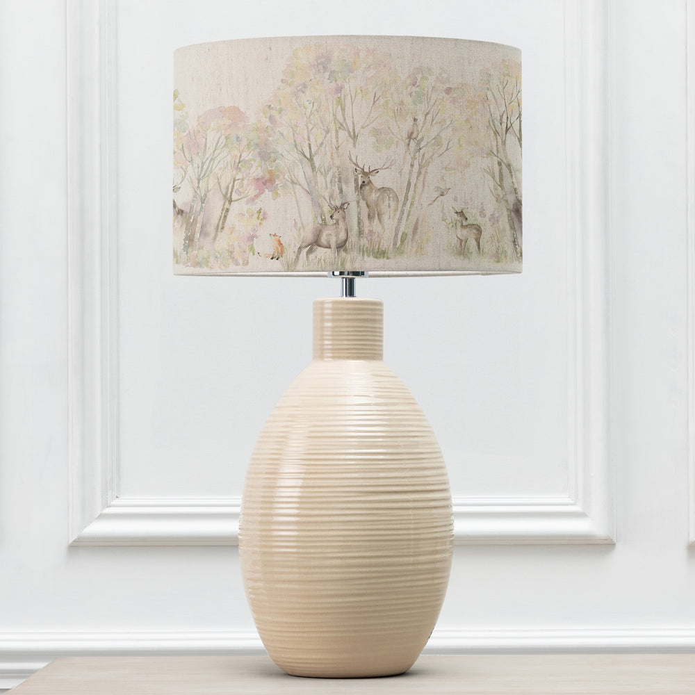 Epona Table Lampbase Cream/Enchanted Forest EVA 40cm Lampshade Forest - image 2