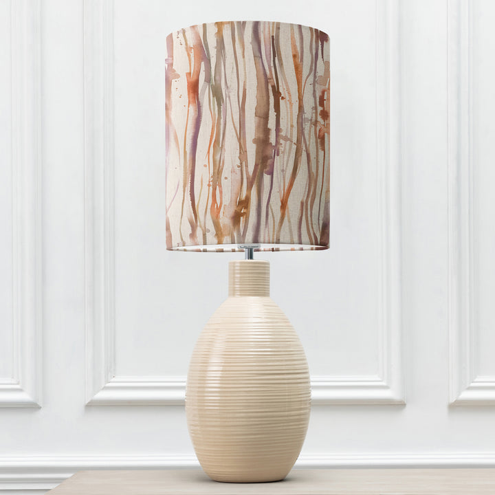 EPONA TABLE LAMPBASE CREAM/FALLS ANNA 30X40 CM LAMPSHADE IRONSTONE