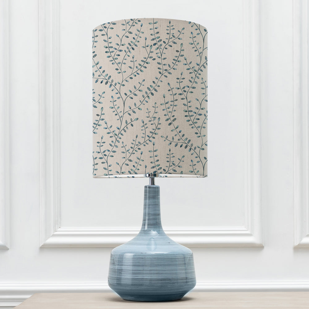 Eris Table Lampbase Cobalt/Eden Anna 30cm Lampshade Ocean - image 2