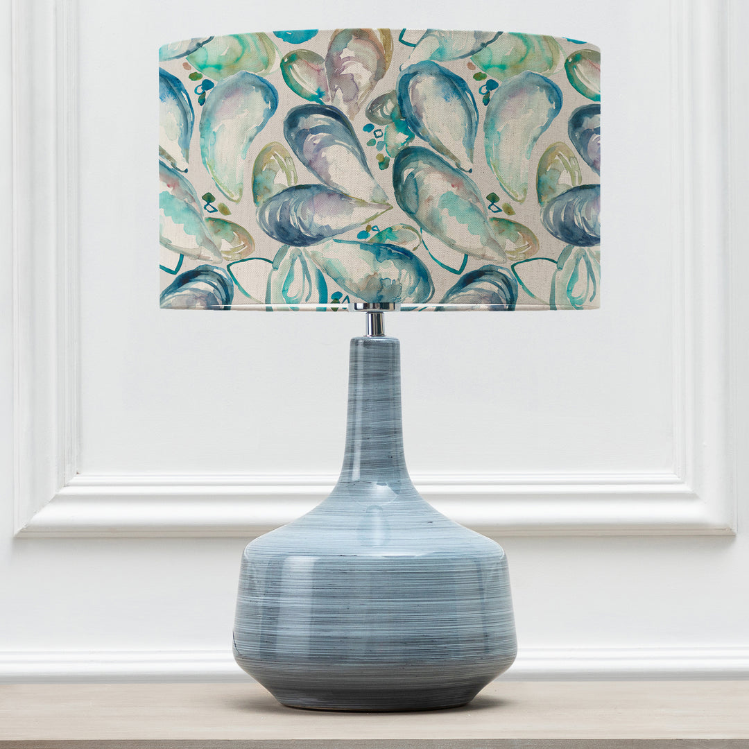Eris Table Lampbase Cobalt/Mussels EVA 37cm Lampshade Marine - image 2