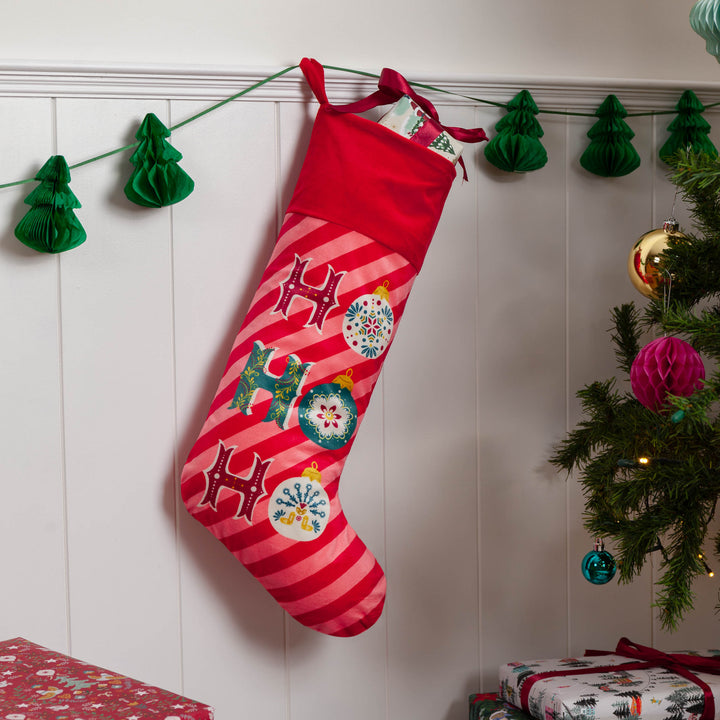 Ho Ho Ho Christmas Sack/Stocking Bundle Red - image 3