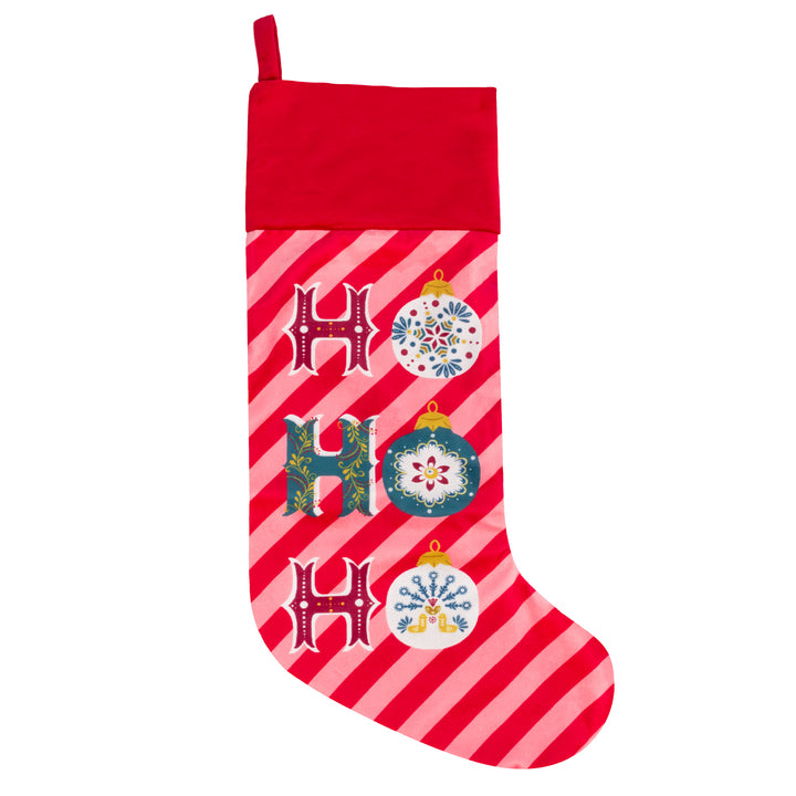 Ho Ho Ho Christmas Sack/Stocking Bundle Red - image 6
