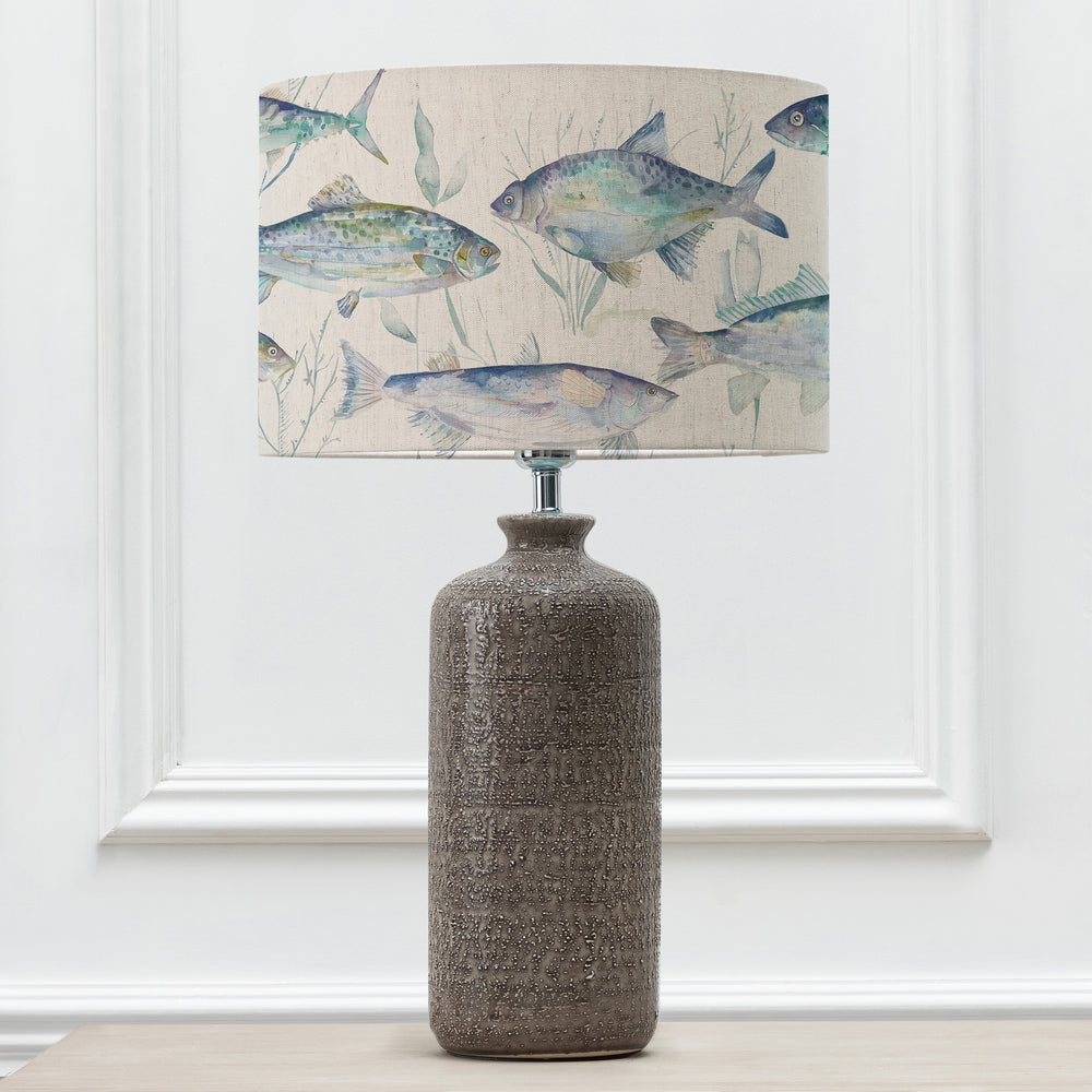 Inopia Lampbase Grey/Ives Waters EVA 40cm Lampshade Marine - image 2