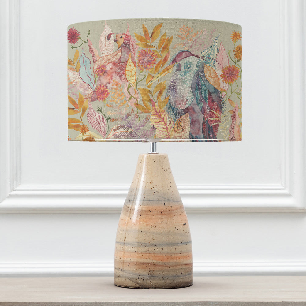 Japura Table Lampbase Sandstone/Ennerdale Forest EVA 30cm Lampshade Harvest - image 2