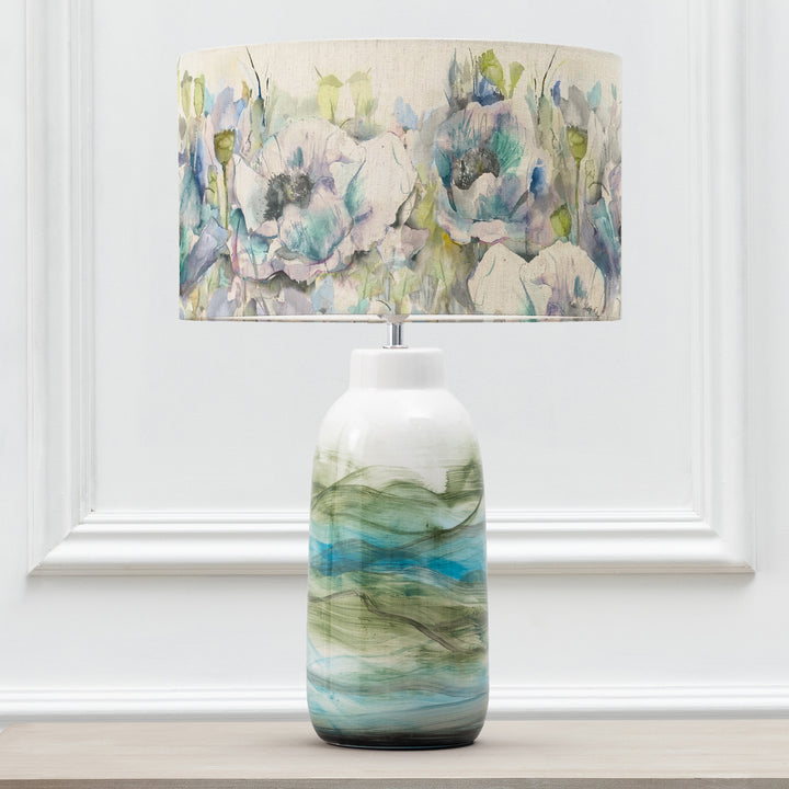 Javary Table Lampbase Mineral/Papavera EVA 37cm Lampshade Veronica - image 2