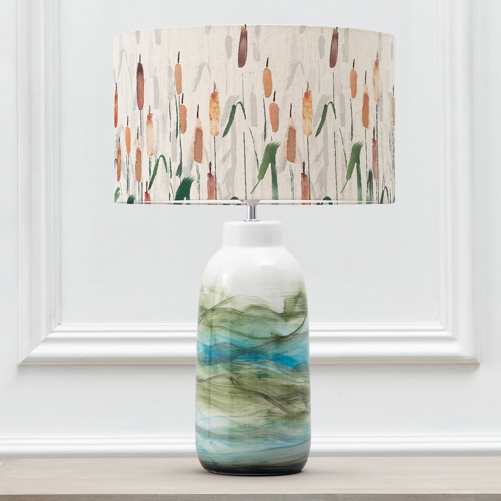 Javary Table Lampbase Mineral/Saroma EVA 37cm Lampshade Peridot - image 2