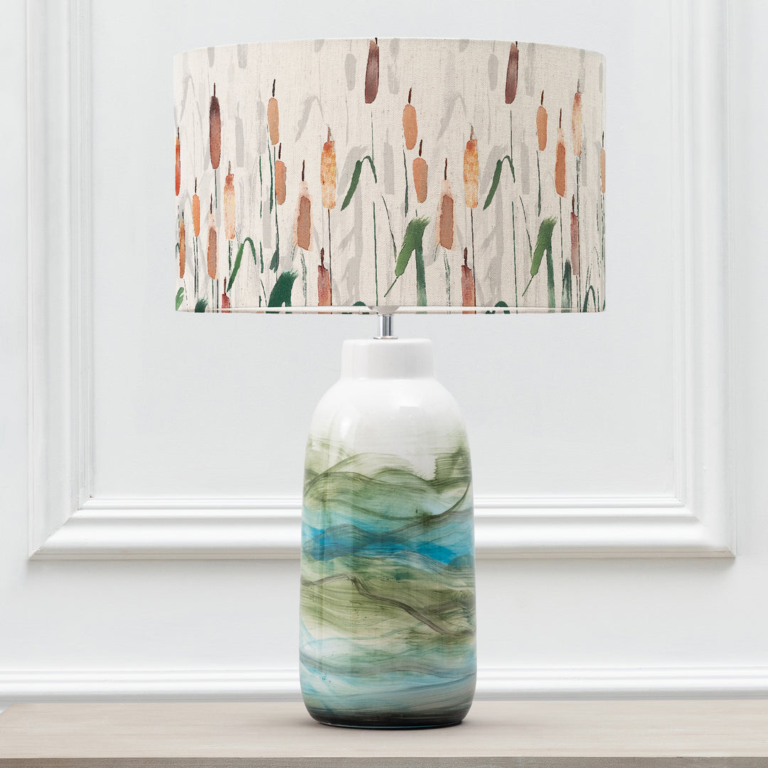 Javary Table Lampbase Mineral/Saroma EVA 37cm Lampshade Peridot - image 2
