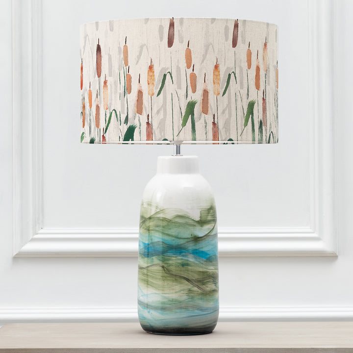 Javary Table Lampbase Mineral/Saroma EVA 37cm Lampshade Peridot - image 2