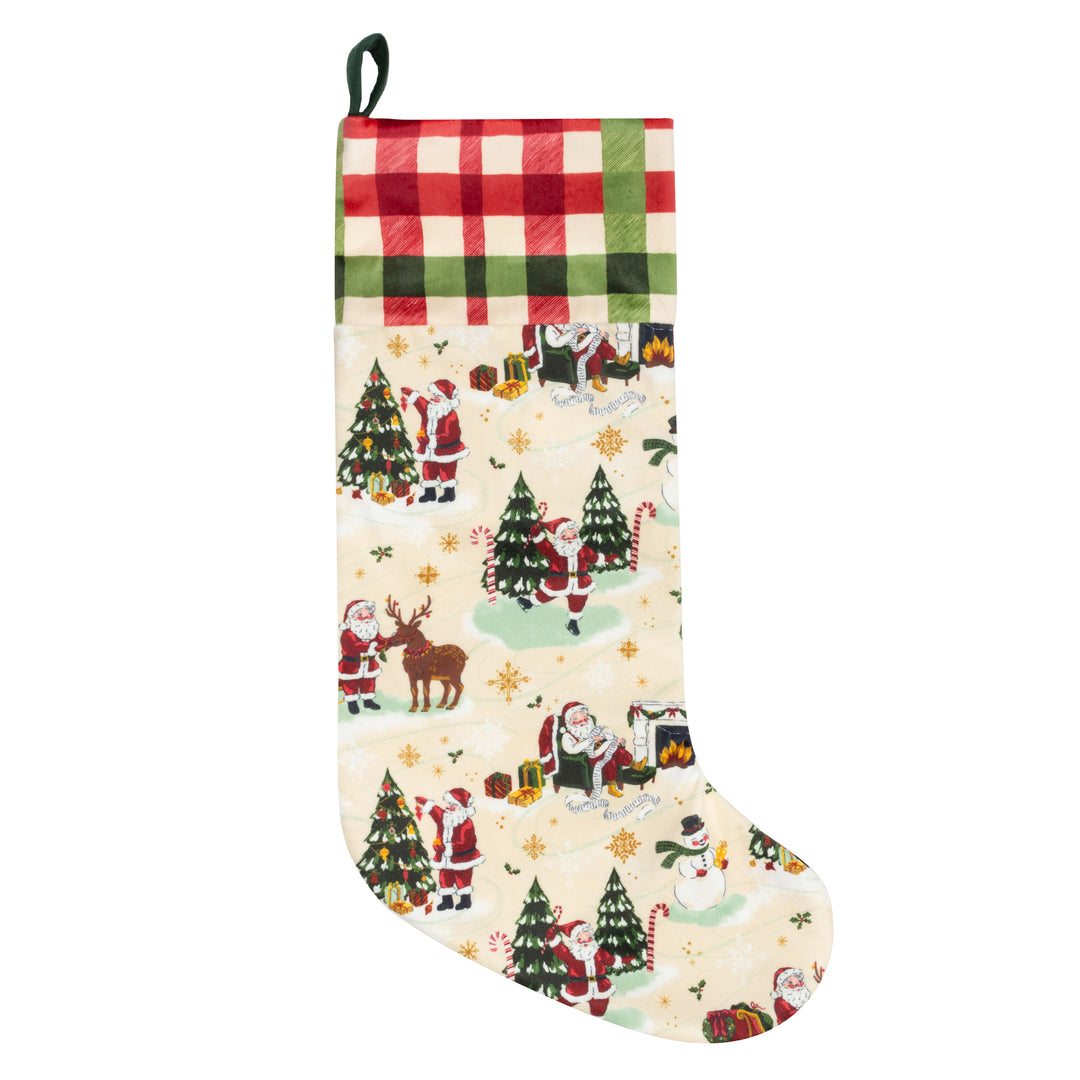 Jolly Santa Chrismtas Sack/Stocking Bundle Multi - image 6