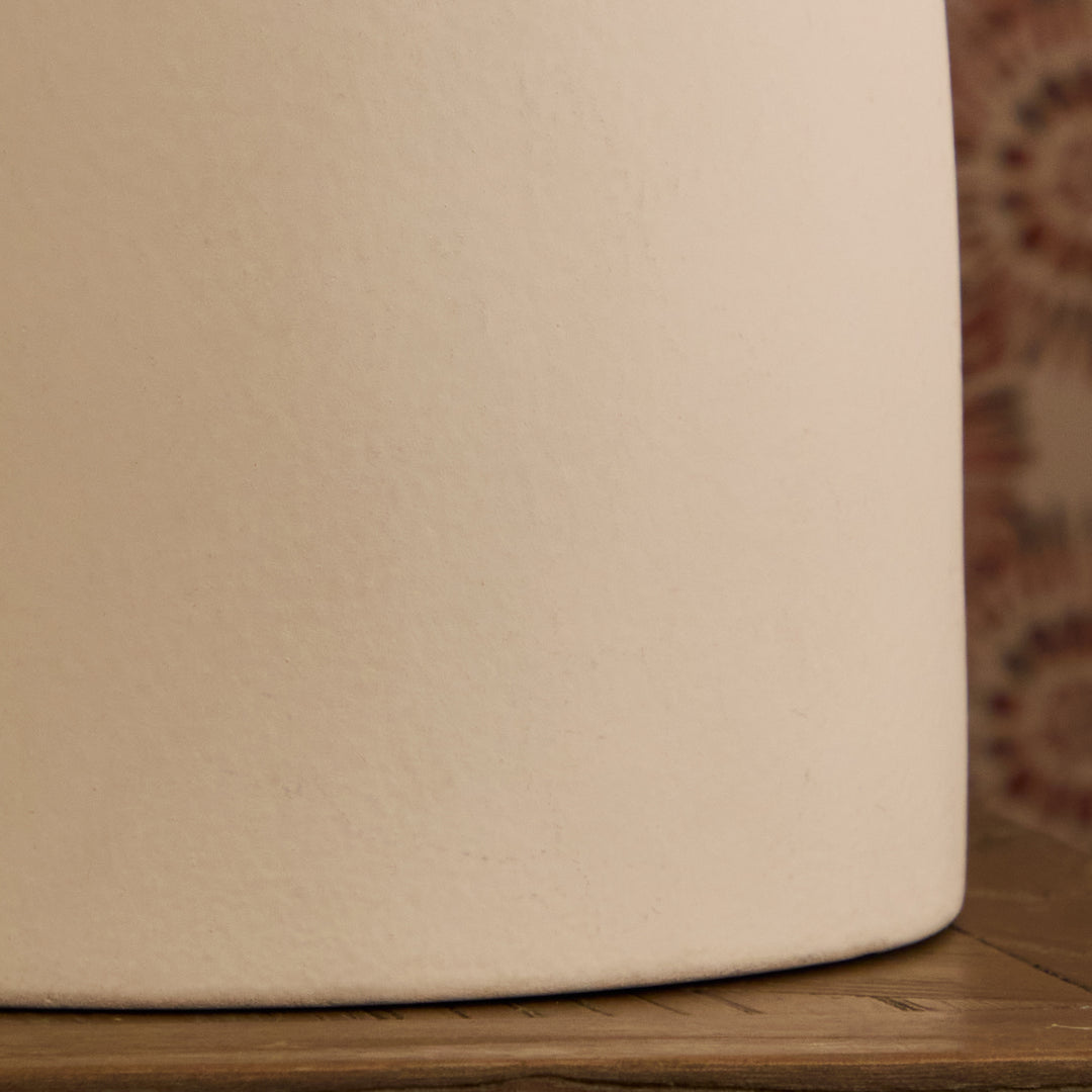 Larissa Table Lampbase Ecru/Cala Marine EVA 30cm Lampshade Blue - image 4