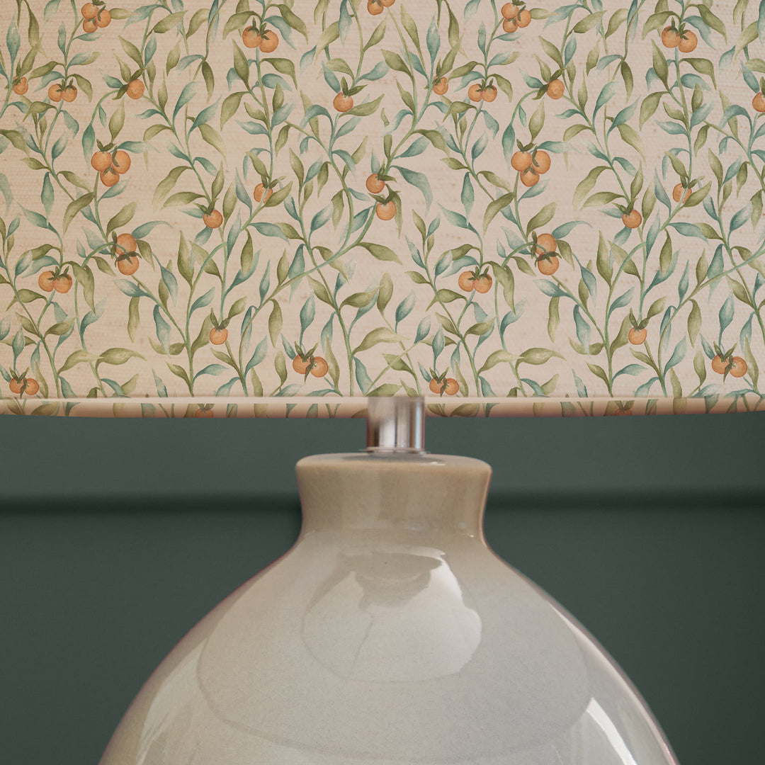 Leura Table Lampbase Duck Egg/Aura EVA 30cm Lampshade Moss - image 5