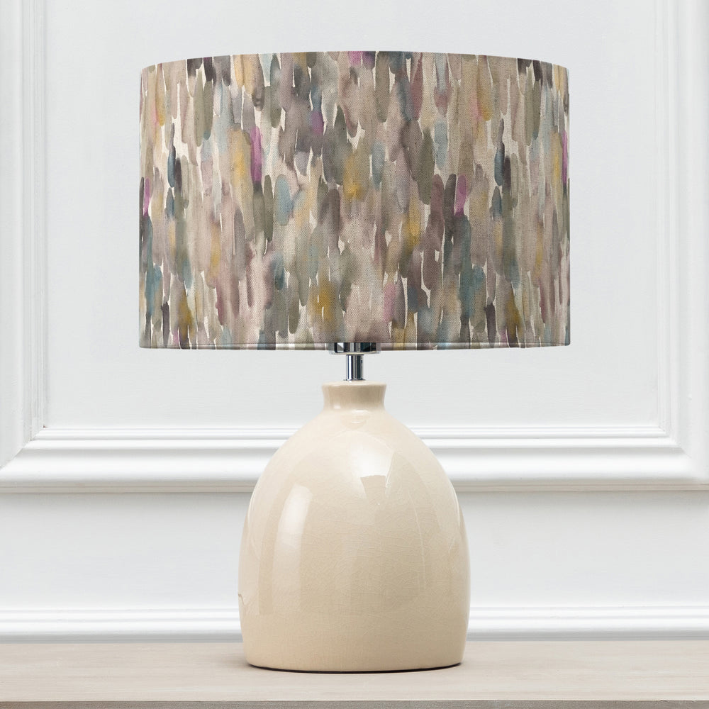 Leura Table Lampbase Cream/Azima EVA 30cm Lampshade Ironstone - image 2