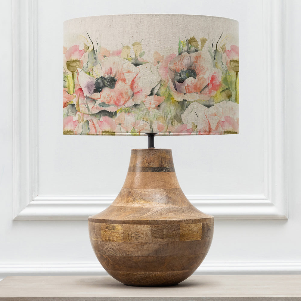 Leven Table Lampbase Mango/Papavera EVA 40cm Lampshade Sweetpea - image 2