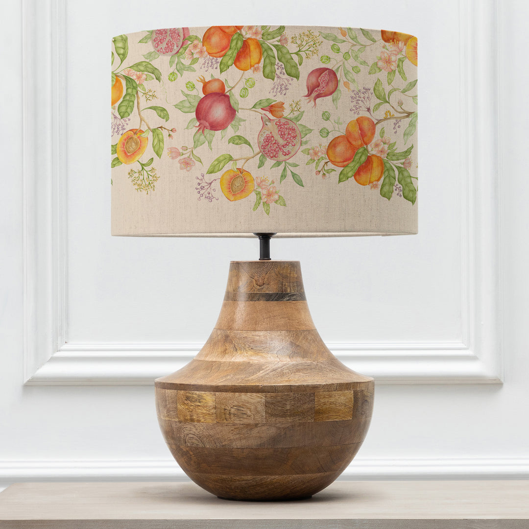 Leven Table Lampbase Mango/Shrubbery Fruits EVA 40cm Lampshade Melba - image 2