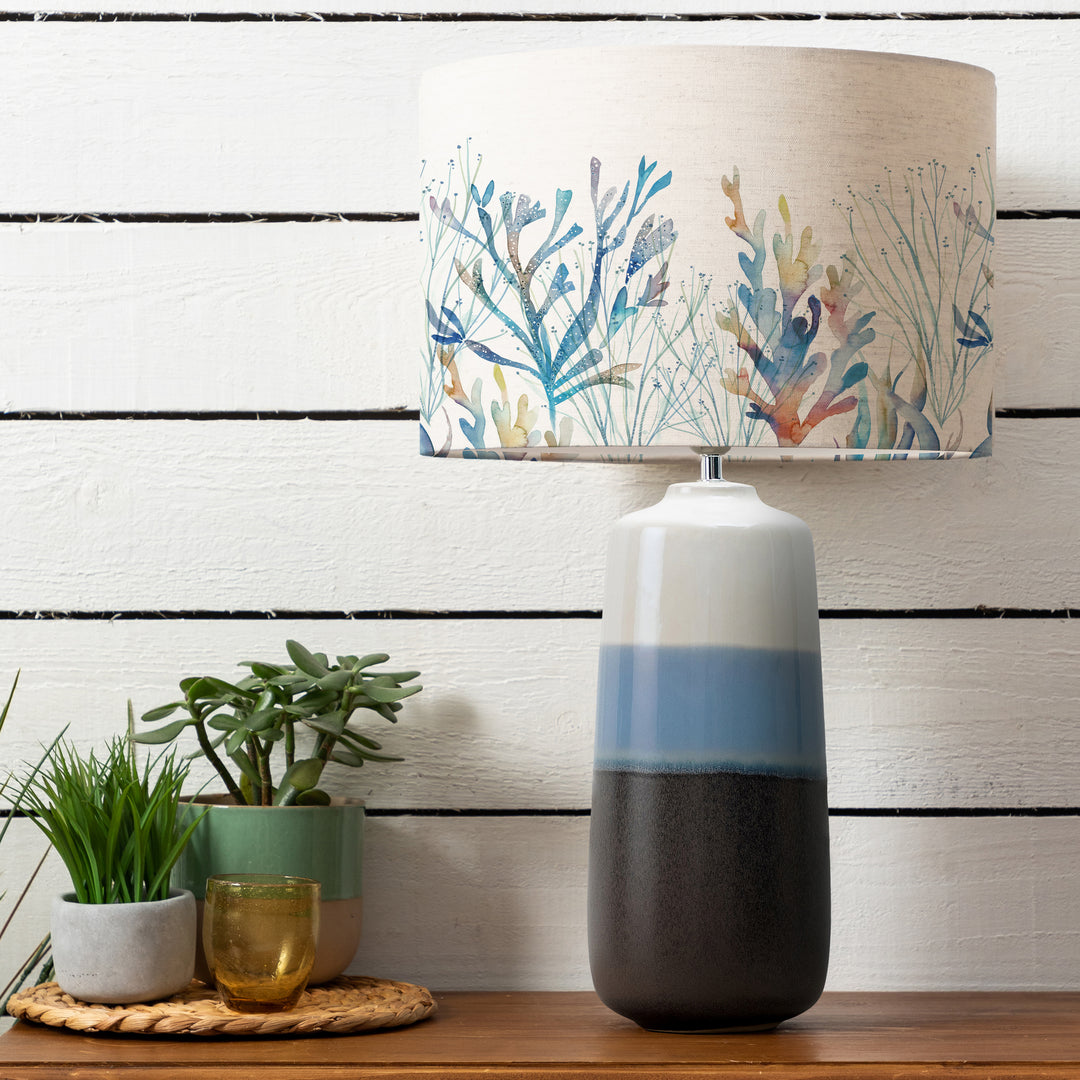 Nama Lampbase Sky/Coral Reef EVA 40cm Lampshade Cobalt