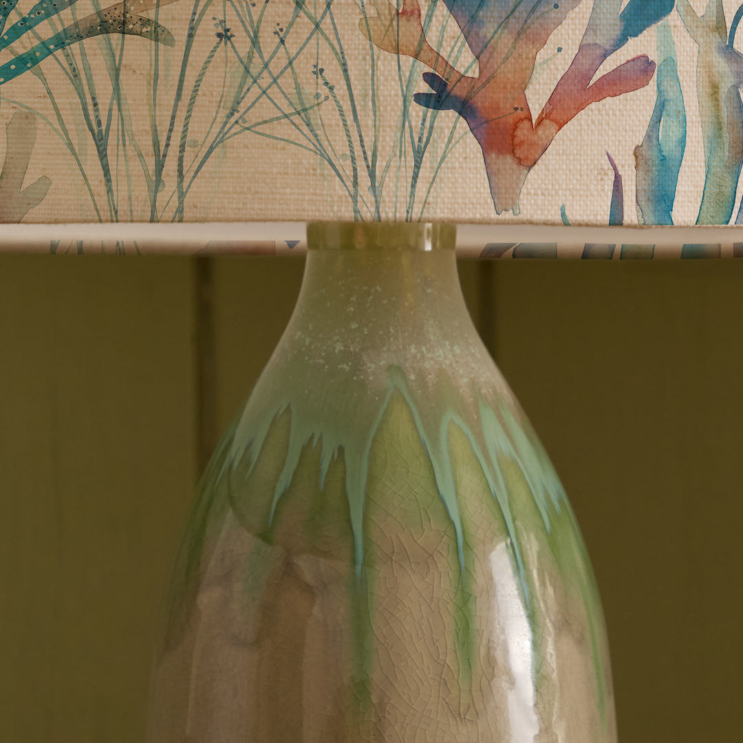 Narvi Lampbase Jade/Coral Reef EVA 30cm Lampshade Cobalt - image 4