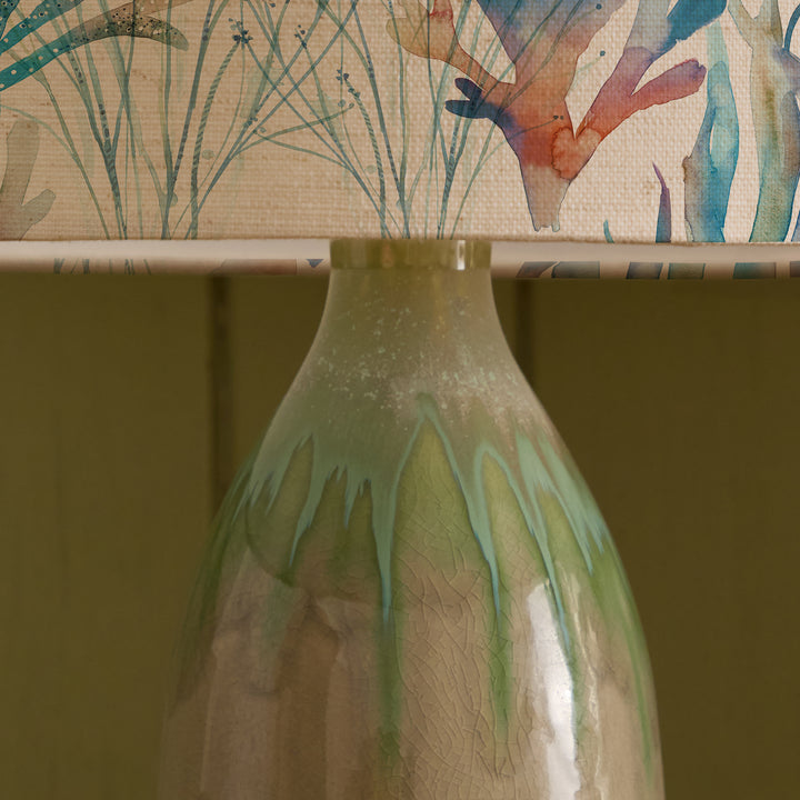 Narvi Lampbase Jade/Coral Reef EVA 30cm Lampshade Cobalt - image 4