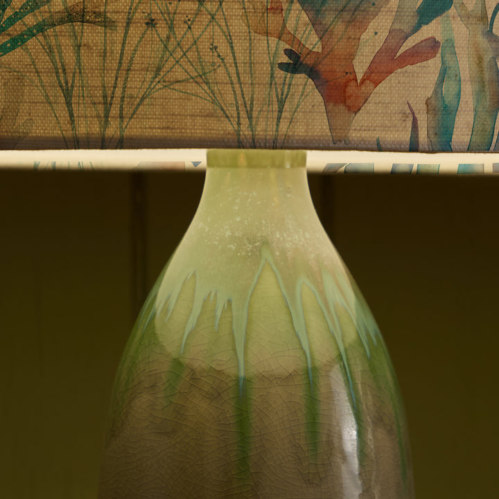 Narvi Lampbase Jade/Coral Reef EVA 30cm Lampshade Cobalt - image 5