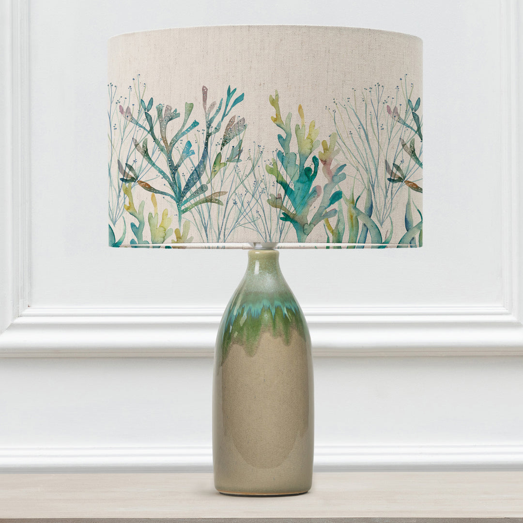 Narvi Lampbase Jade/Coral Reef EVA 30cm Lampshade Cobalt - image 2