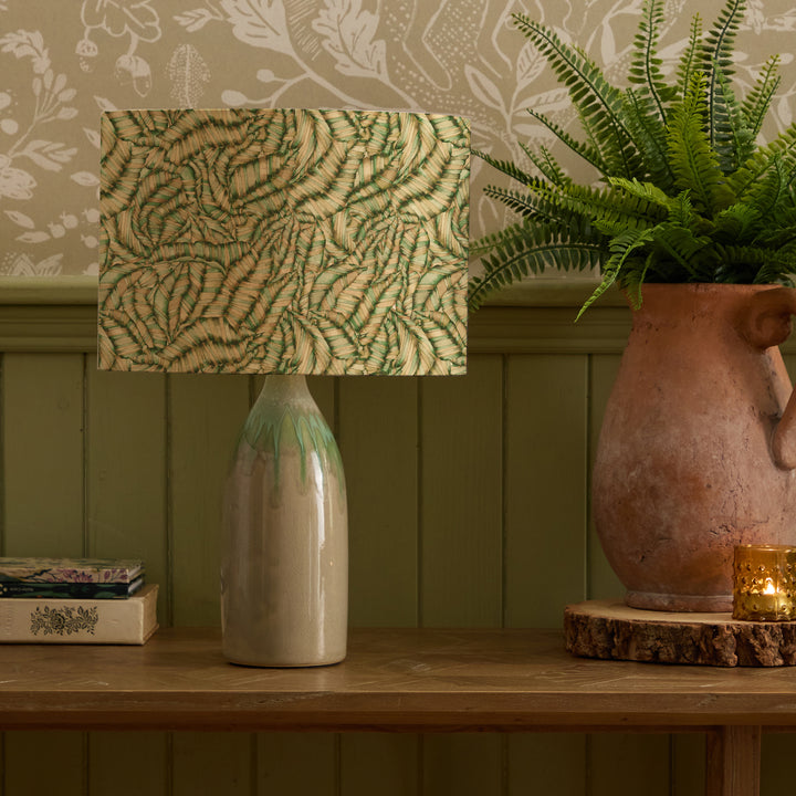 NARVI LAMPBASE JADE/MUSA KIWI EVA 30CM LAMPSHADE MULTI