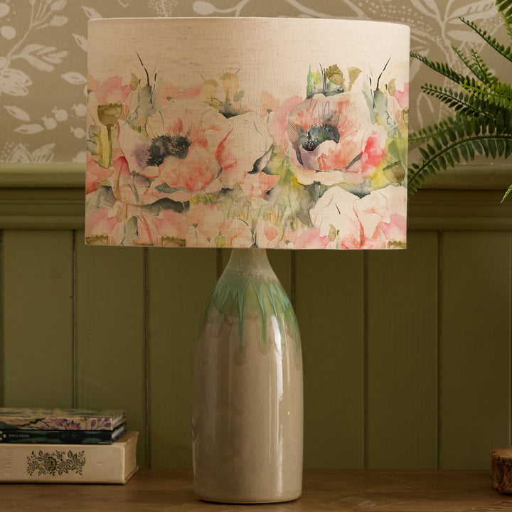 Narvi Lampbase Jade/Papavera EVA 30cm Lampshade Sweetpea