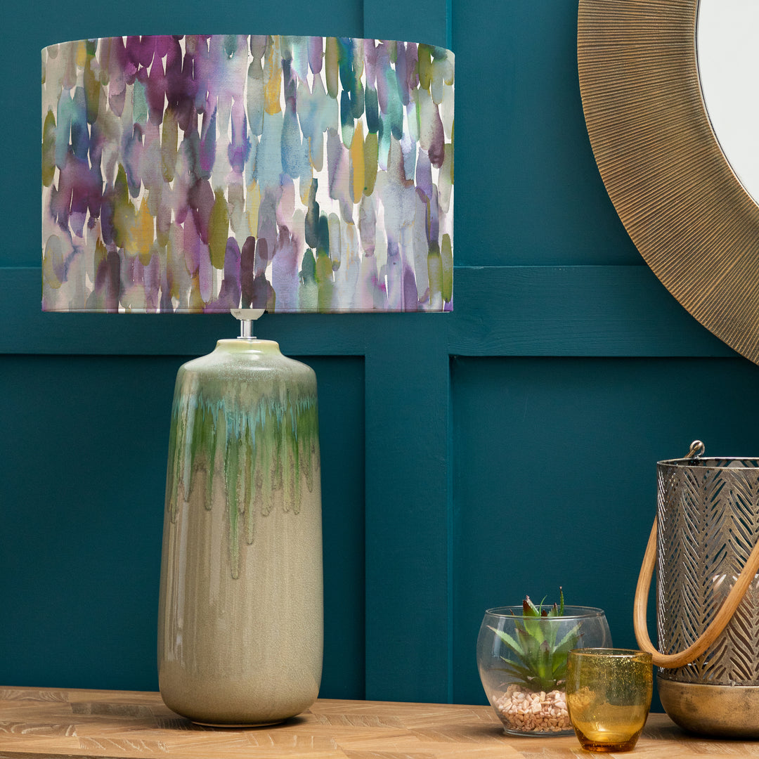 Neo Lampbase Jade/Azima EVA 40cm Lampshade Indigo