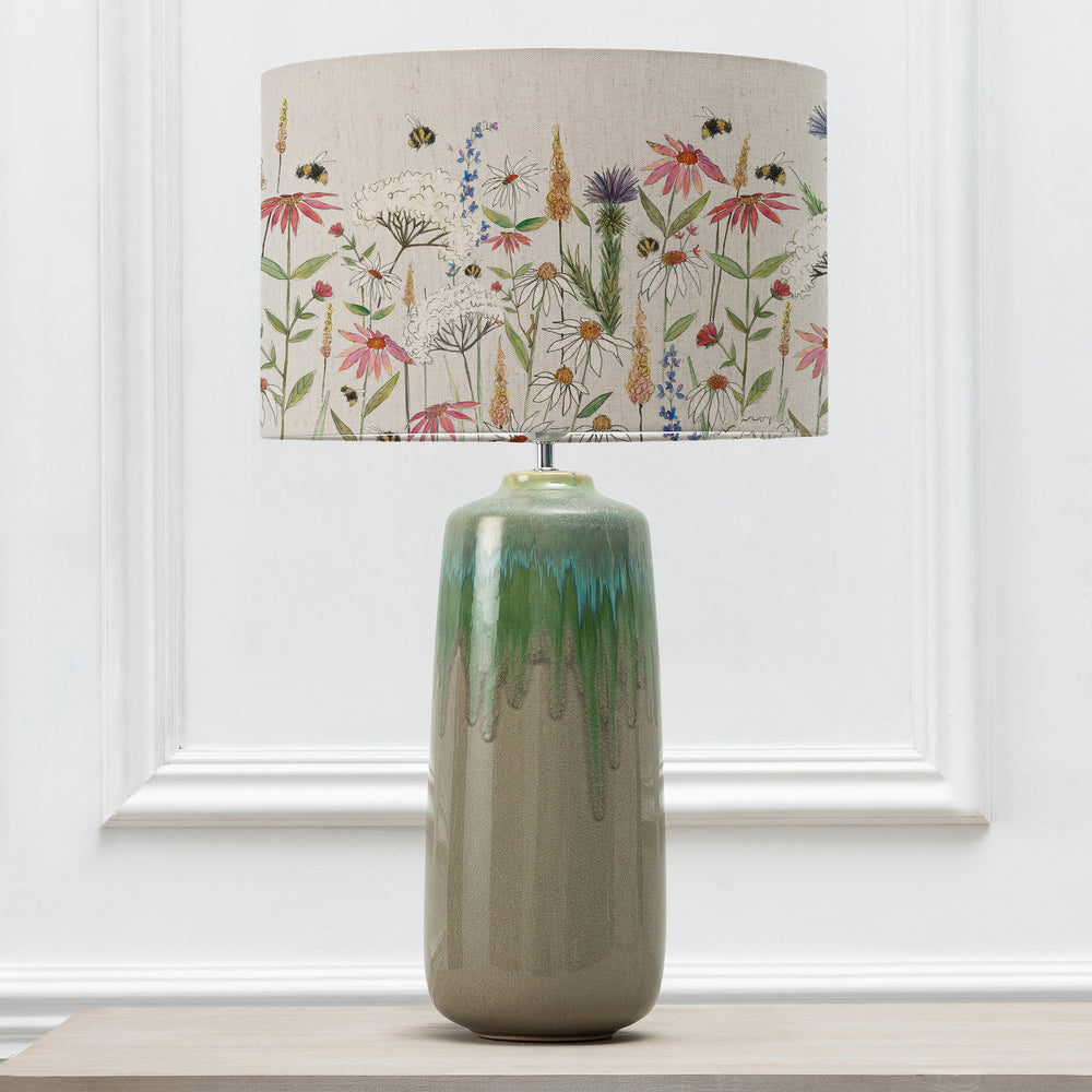 Neo Lampbase Jade/Hermione EVA 40cm Lampshade Linen - image 2