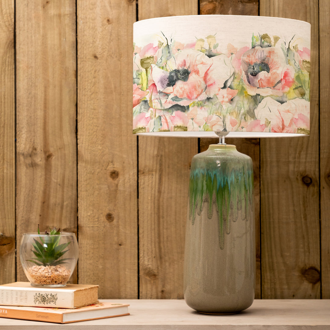 Neo Lampbase Jade/Papavera EVA 40cm Lampshade Sweetpea