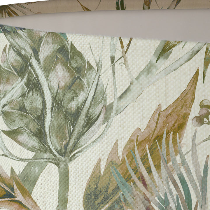 Neo Lampbase Jade/Varys EVA 40cm Lampshade Auburn Linen - image 4