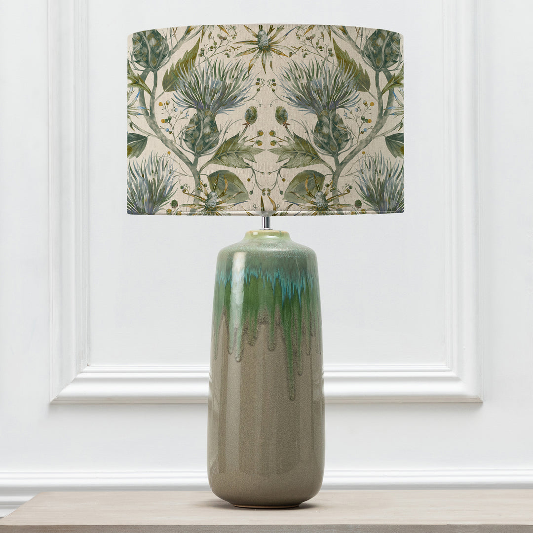 Neo Lampbase Jade/Varys EVA 40cm Lampshade Lichen Linen - image 2