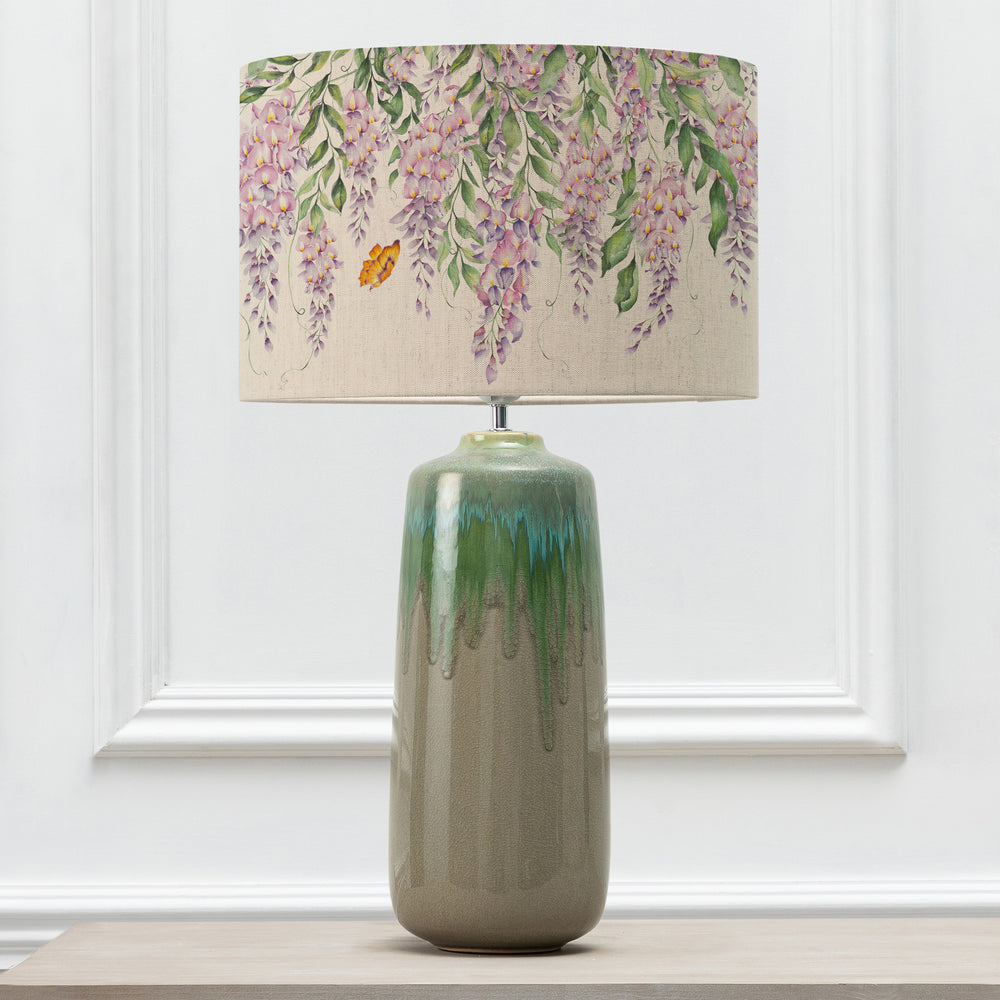 Neo Lampbase Jade/Mariposa Cream EVA 40cm Lampshade Purple - image 2