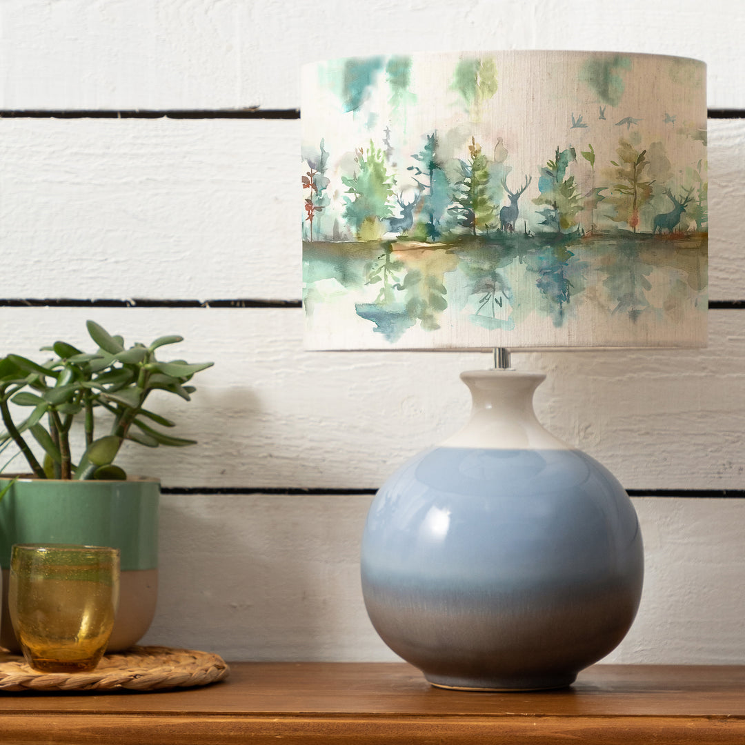 Neso Lampbase Sky/Wilderness EVA 30cm Lampshade Topaz