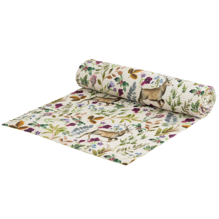 Reindeer 230x35 Table Runner/Place Mat Bundle Berry - image 2