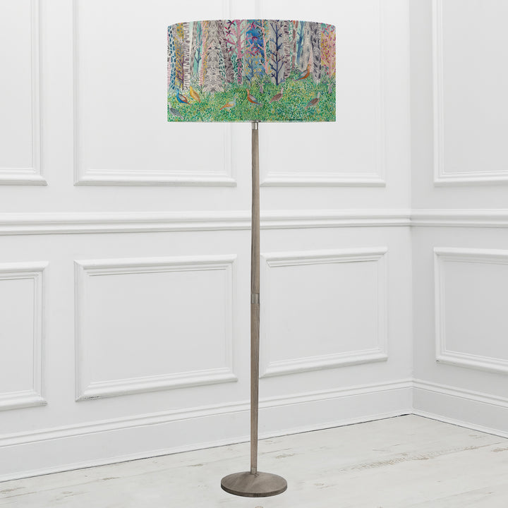 Solensis Floor Lampbase Grey Wash/Whimsical Tale EVA 52cm Lampshade Dawn - image 2