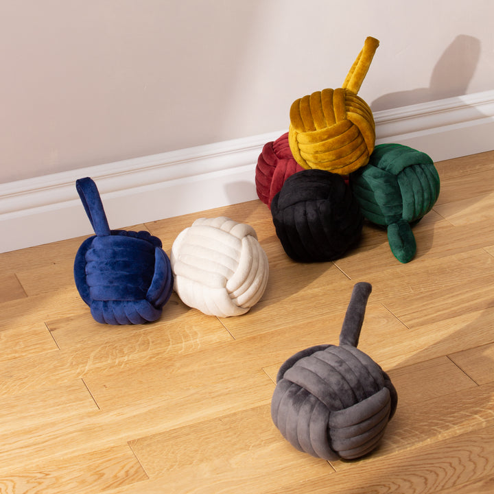Knot Doorstop - Black - image 3