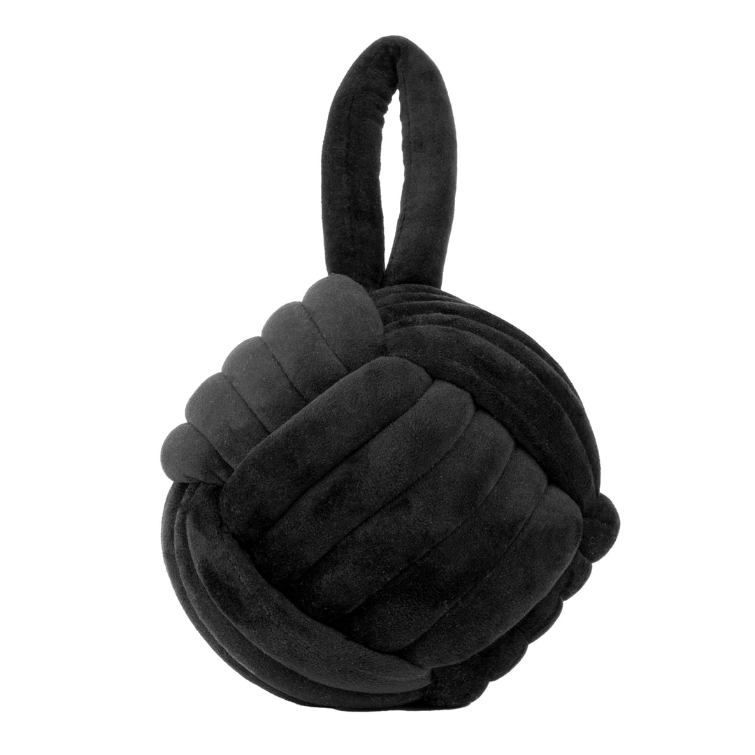 Knot Doorstop - Black