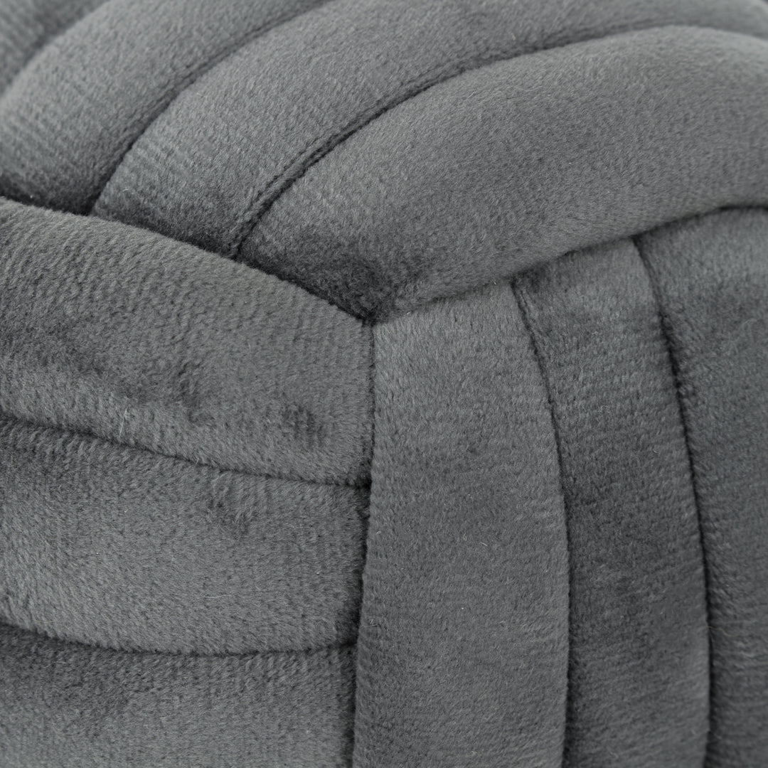Knot Doorstop - Charcoal - image 2
