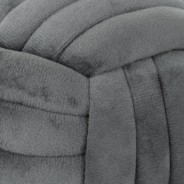 Knot Doorstop - Charcoal - image 2