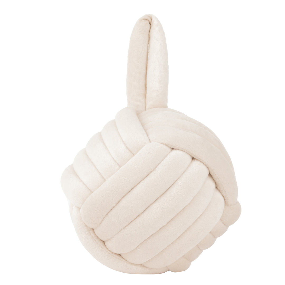 Knot Doorstop - Natural