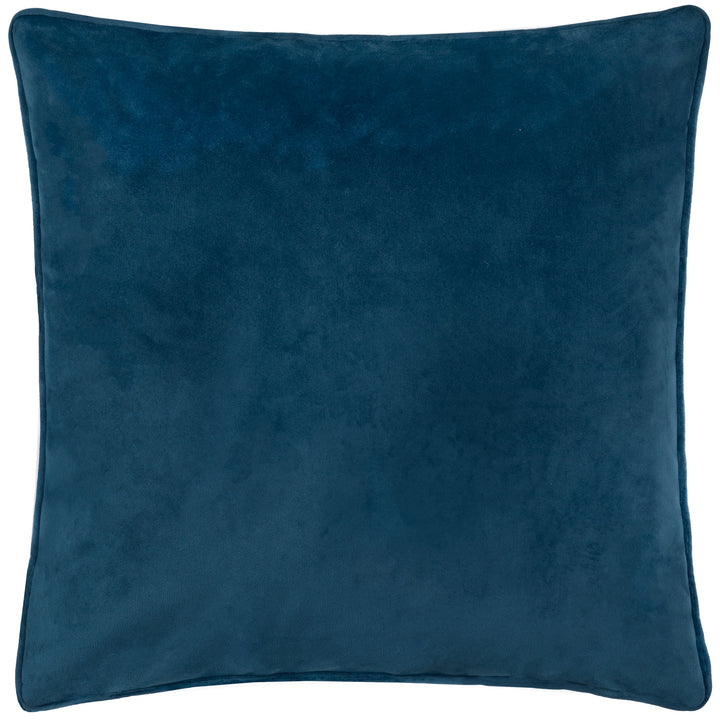 KOI POND EMBROIDERY 50X50 CUSHION CASE NAVY