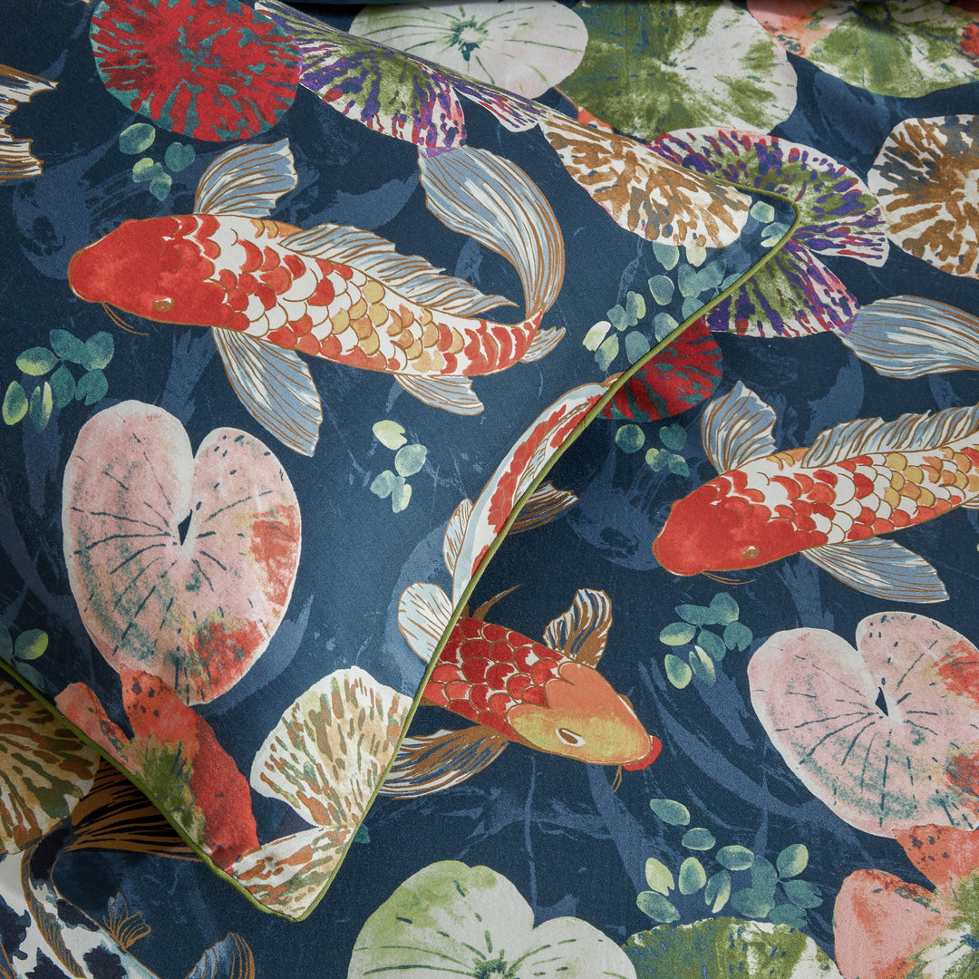 Koi Pond Super King Duvet Set Midnight - image 3