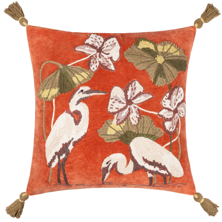 KUSHIRO 50X50 CUSHION CASE CORAL