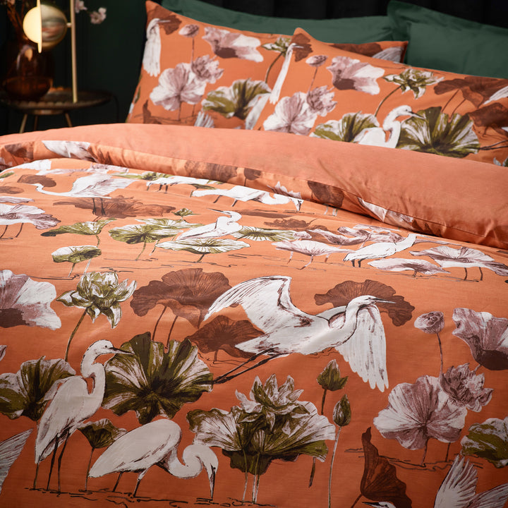 Kushiro Single Duvet Set Coral - image 3