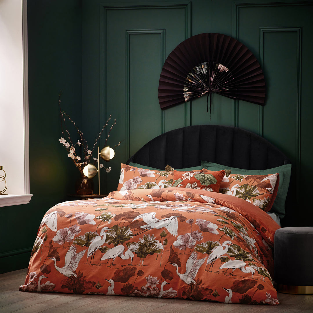 Kushiro Single Duvet Set Coral - image 4