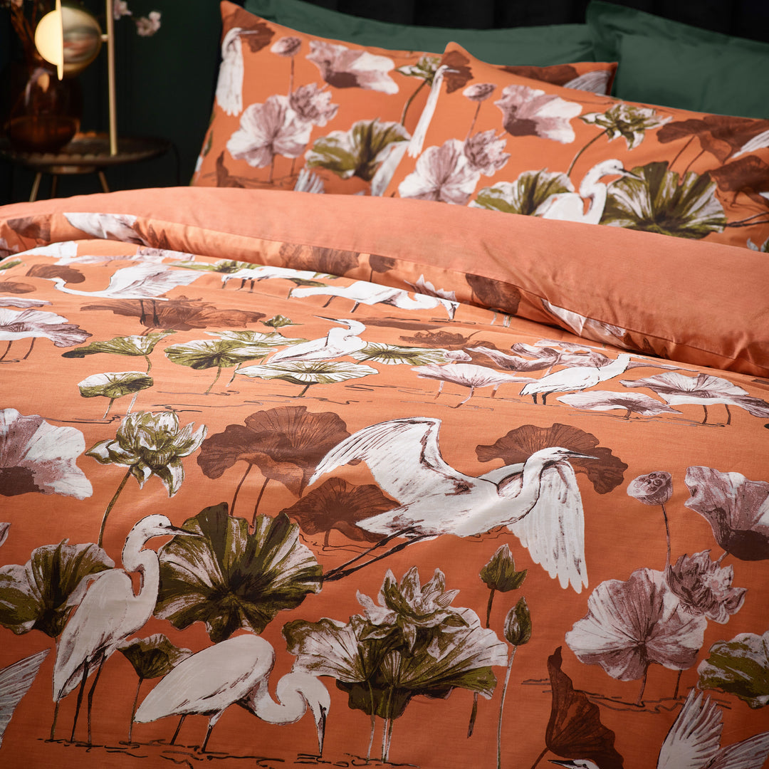 Kushiro Super King Size Duvet Set Coral - image 3