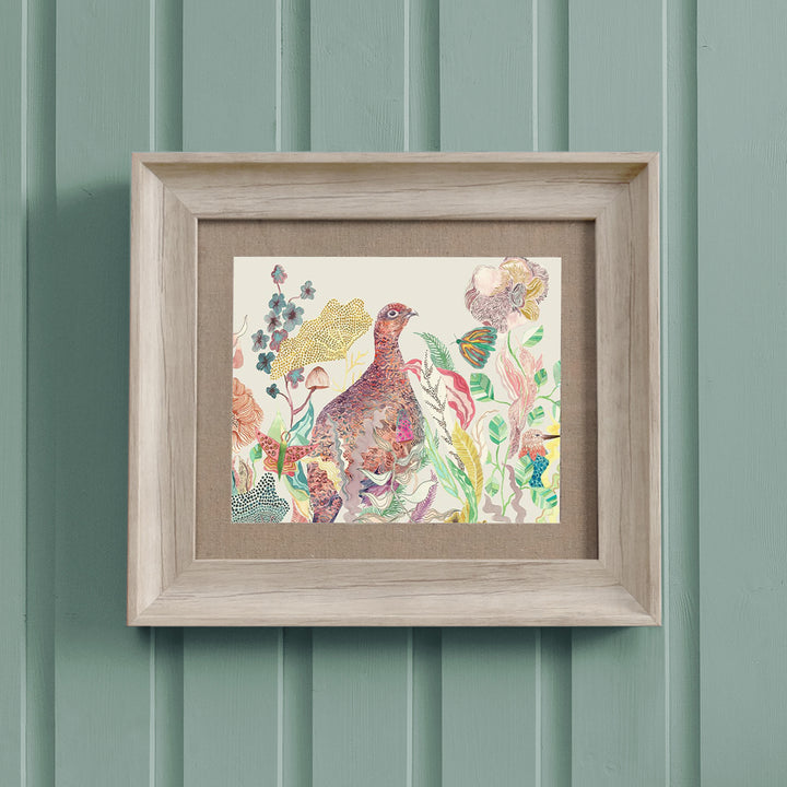 FRAME BIRCH LADY GROUSE LINEN 33X38