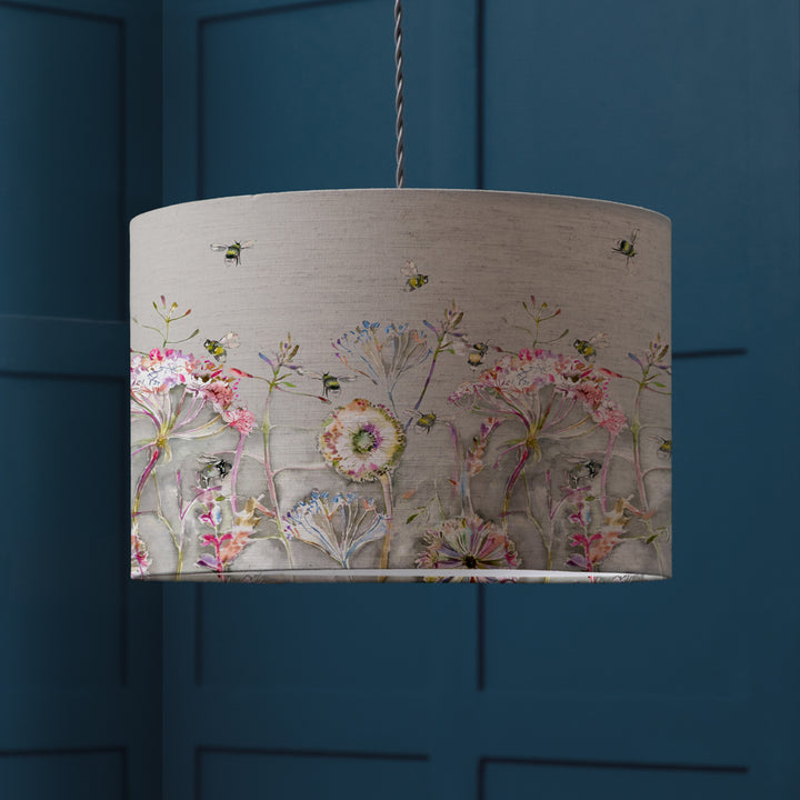 LANGDALE EVA 40X25CM LAMPSHADE ORCHID