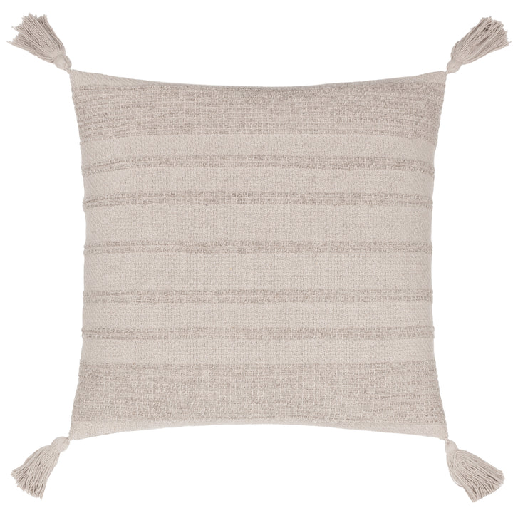LARCH 45X45 CUSHION CASE STONE