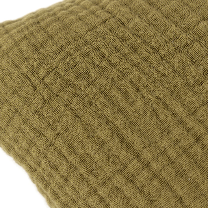 LARK 45X45 CUSHION CASE KHAKI